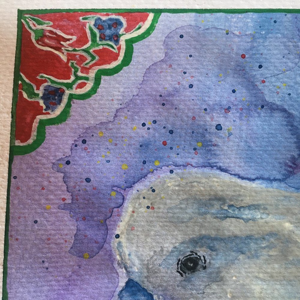 Original SIGNED WATERCOLOR Paint - Picture 5 of 7